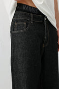 Baggy Fit Jean Siyah