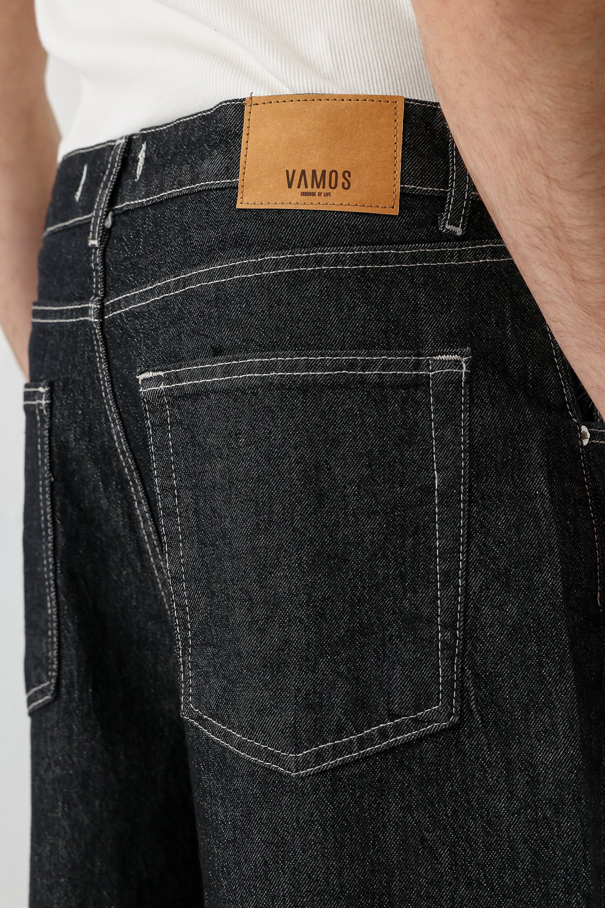 Super Baggy Fit Jean Siyah