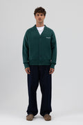 Oversize Düğmeli Sweatshirt Nefti