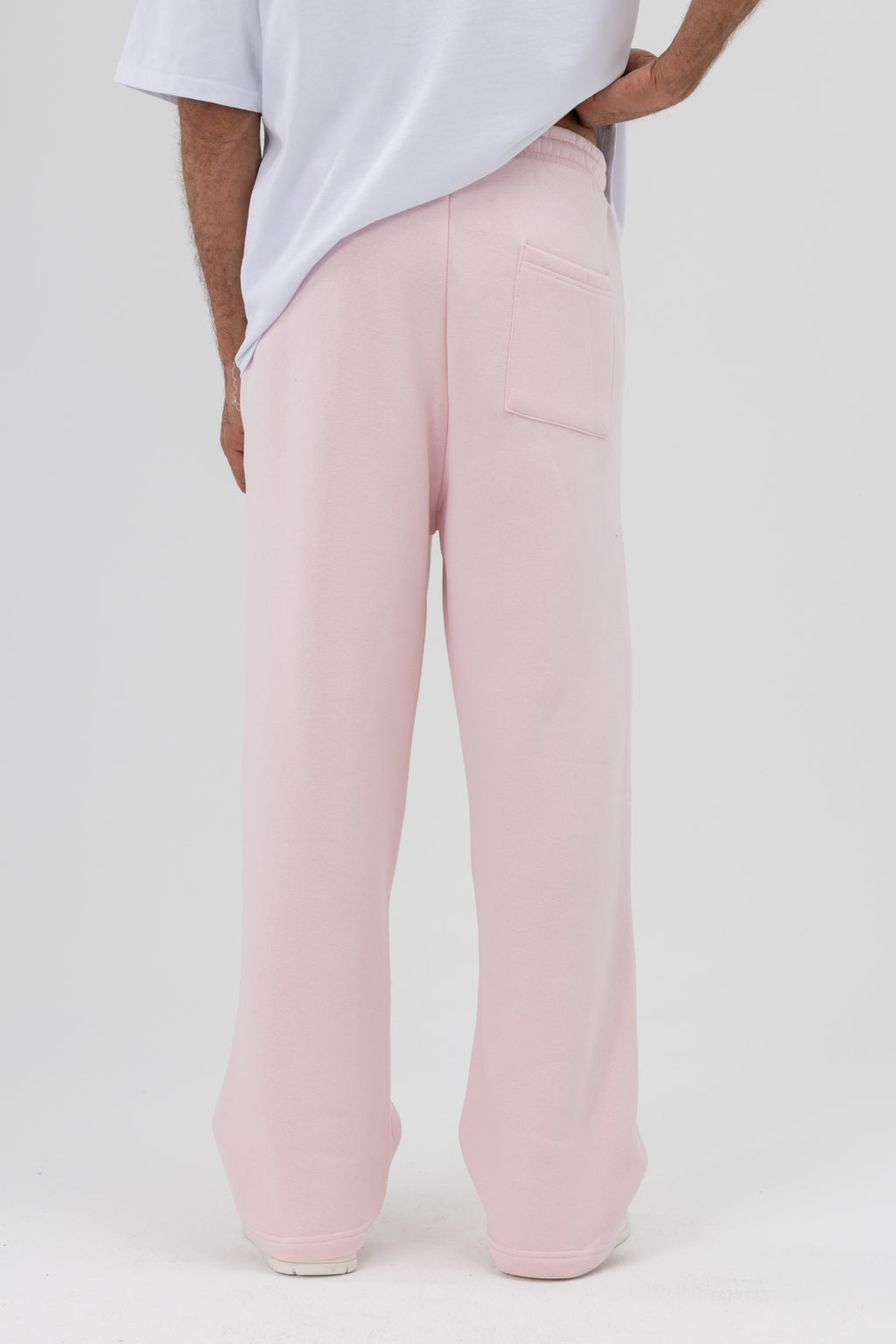Basic Baggy Eşofman Alt Pembe