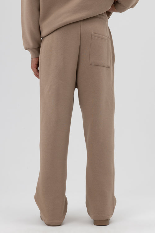 Basic Baggy Eşofman Alt Vizon