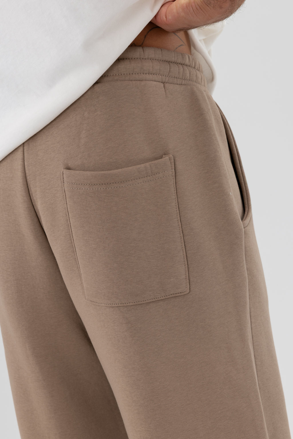 Basic Baggy Eşofman Alt Vizon