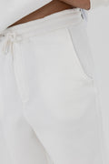 Basic Baggy Eşofman Alt Ekru