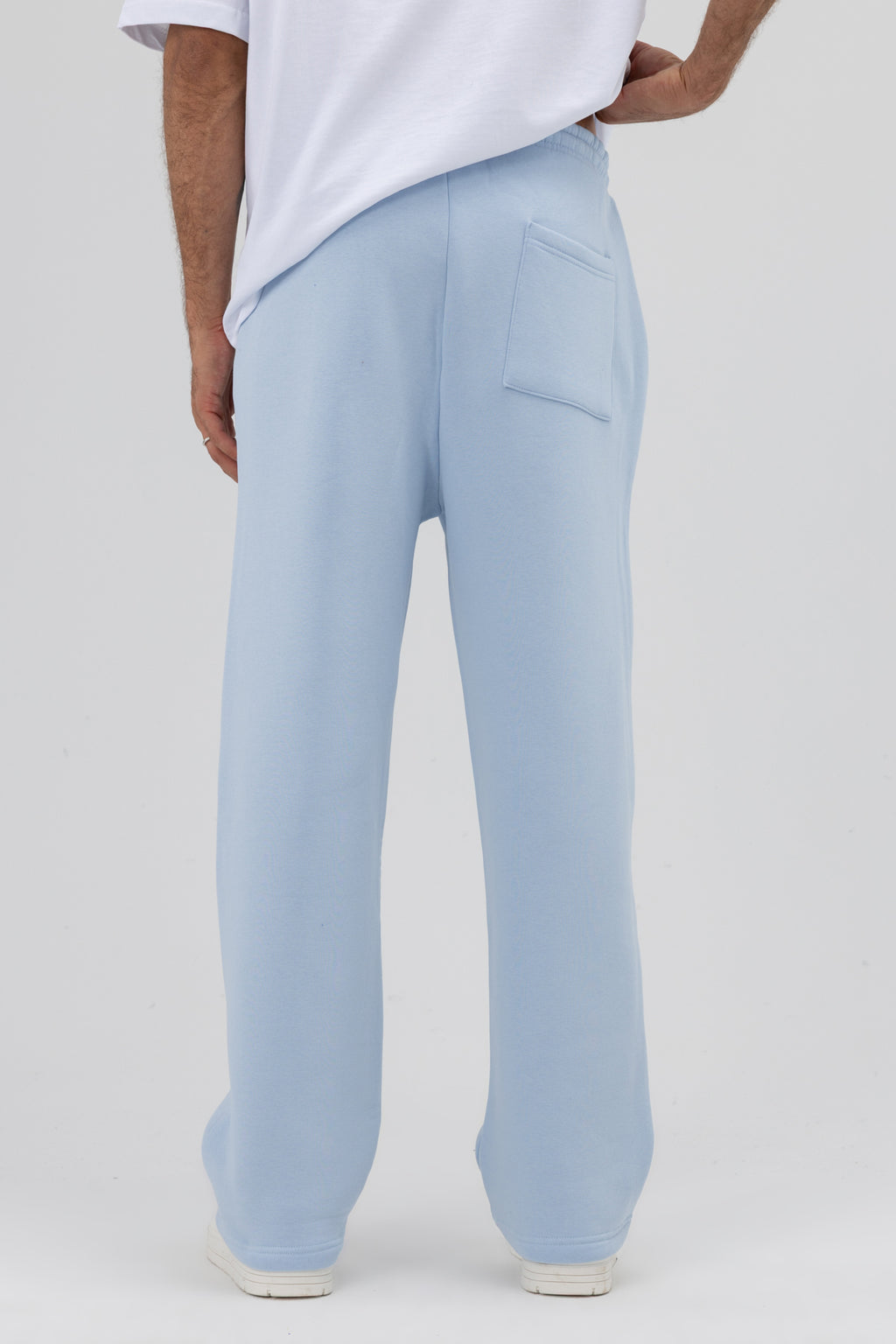 Basic Baggy Eşofman Alt Bebe Mavi