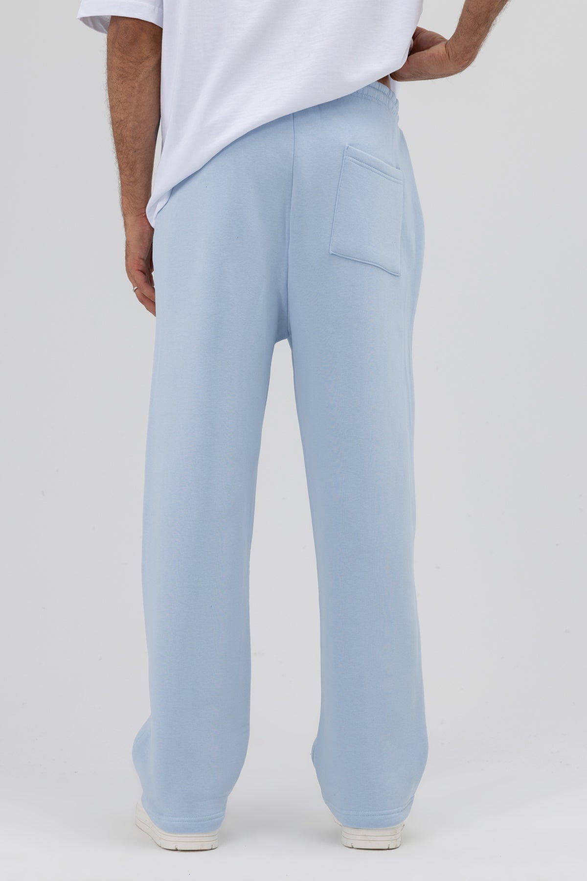 Basic Baggy Eşofman Alt Bebe Mavi
