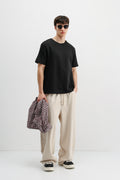 Baggy Fit Eşofman Alt Taş
