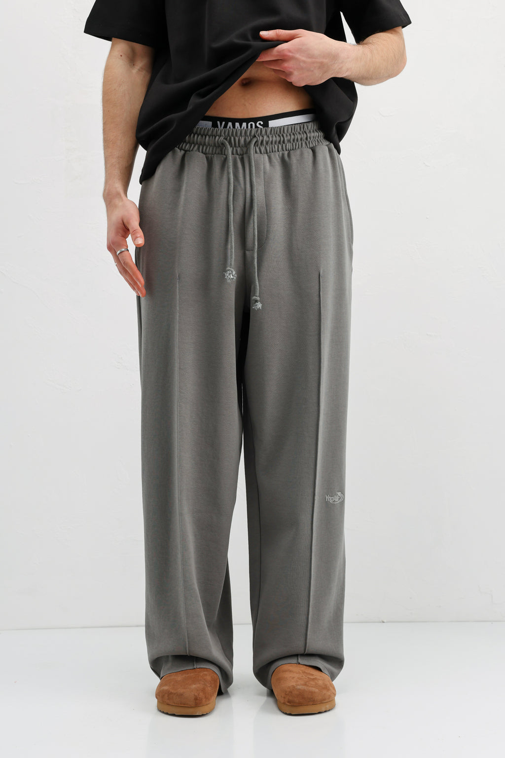 Baggy Fit Eşofman Alt Füme