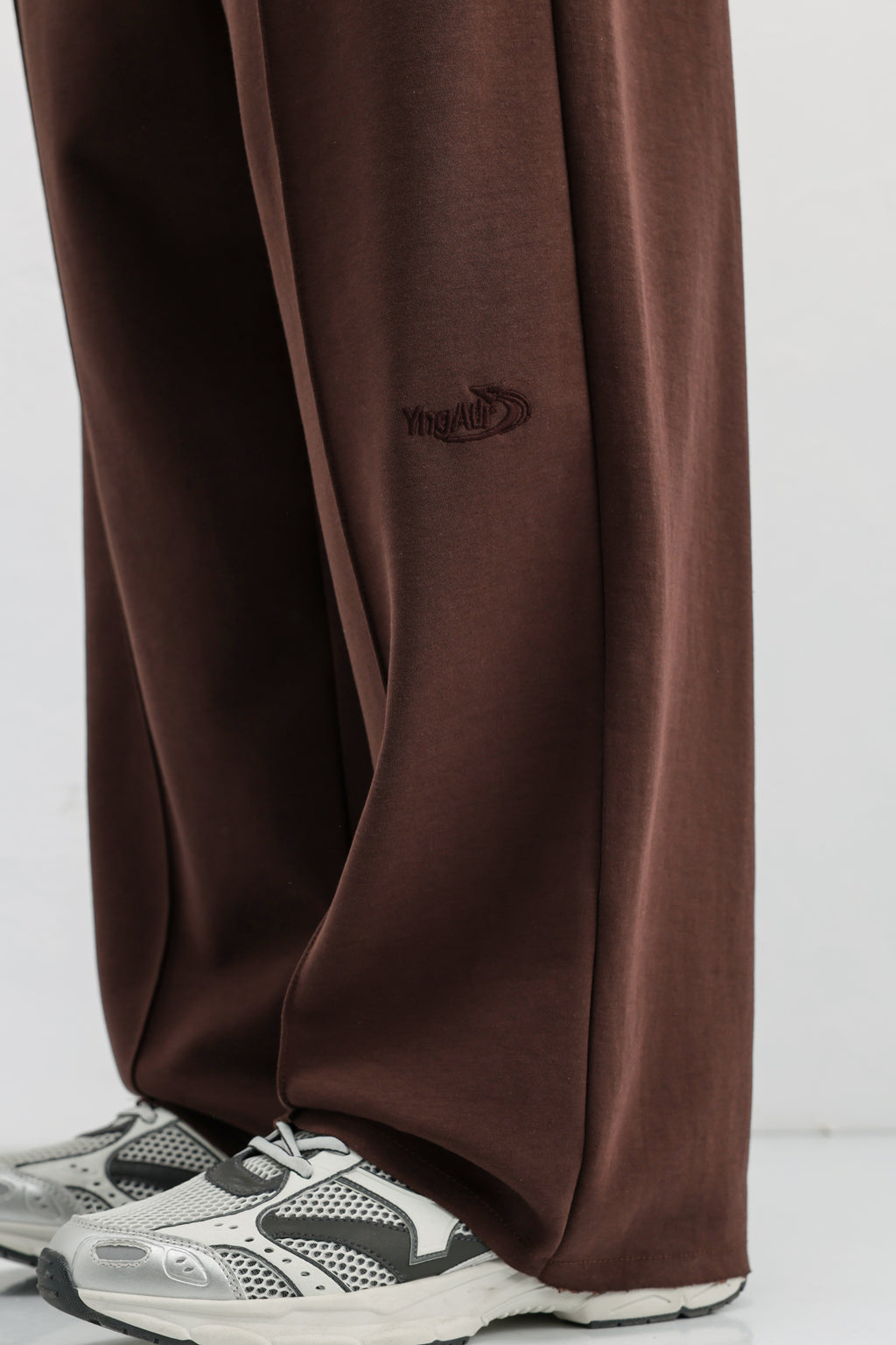 Baggy Fit Eşofman Alt Kahve
