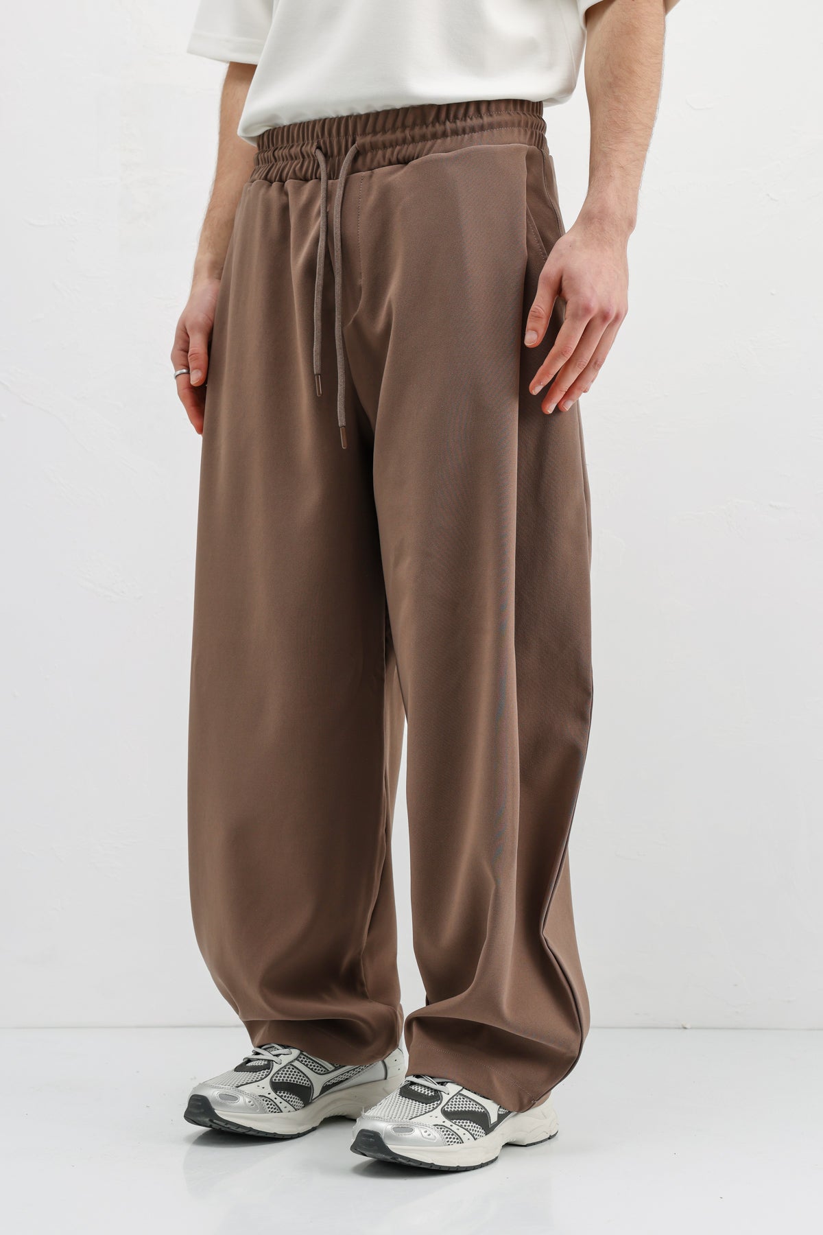Balloon Fit Pantolon Vizon