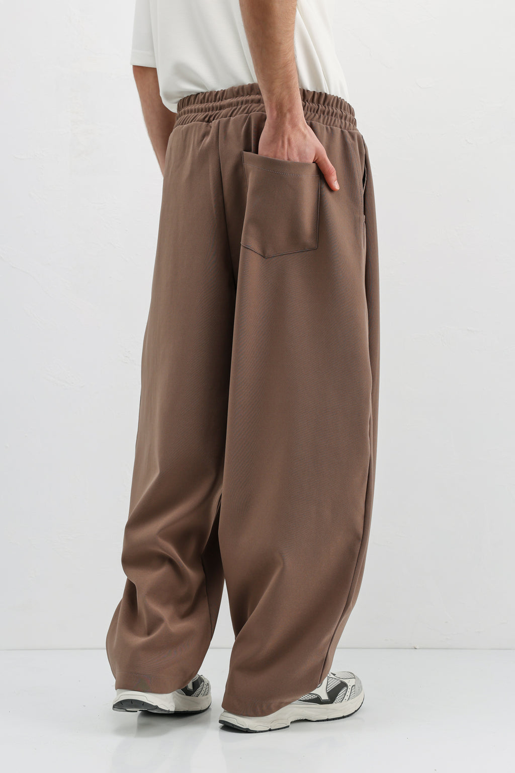 Balloon Fit Pantolon Vizon