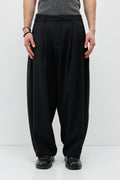 Barrel Fit Tailored Pantolon Siyah