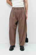 Barrel Fit Tailored Pantolon Vizon