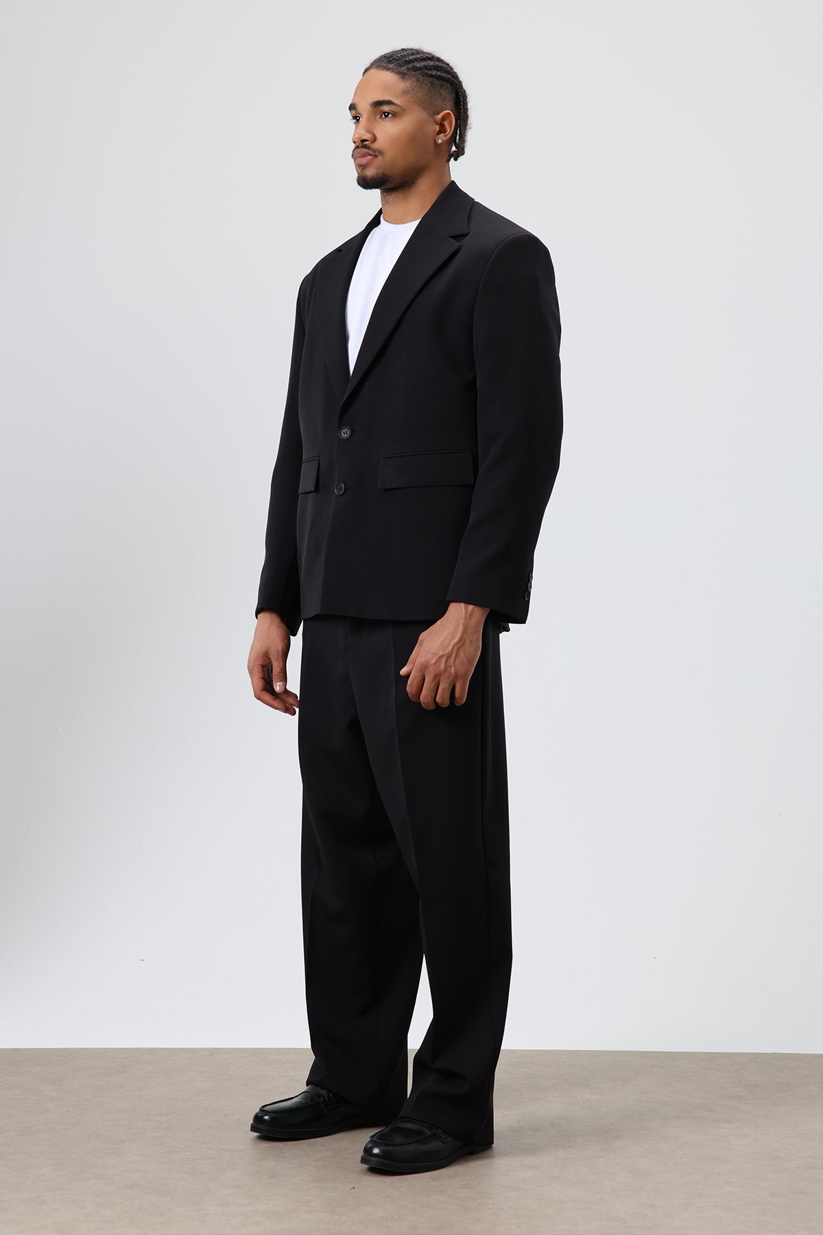 Oversize  Takım Elbise Siyah
