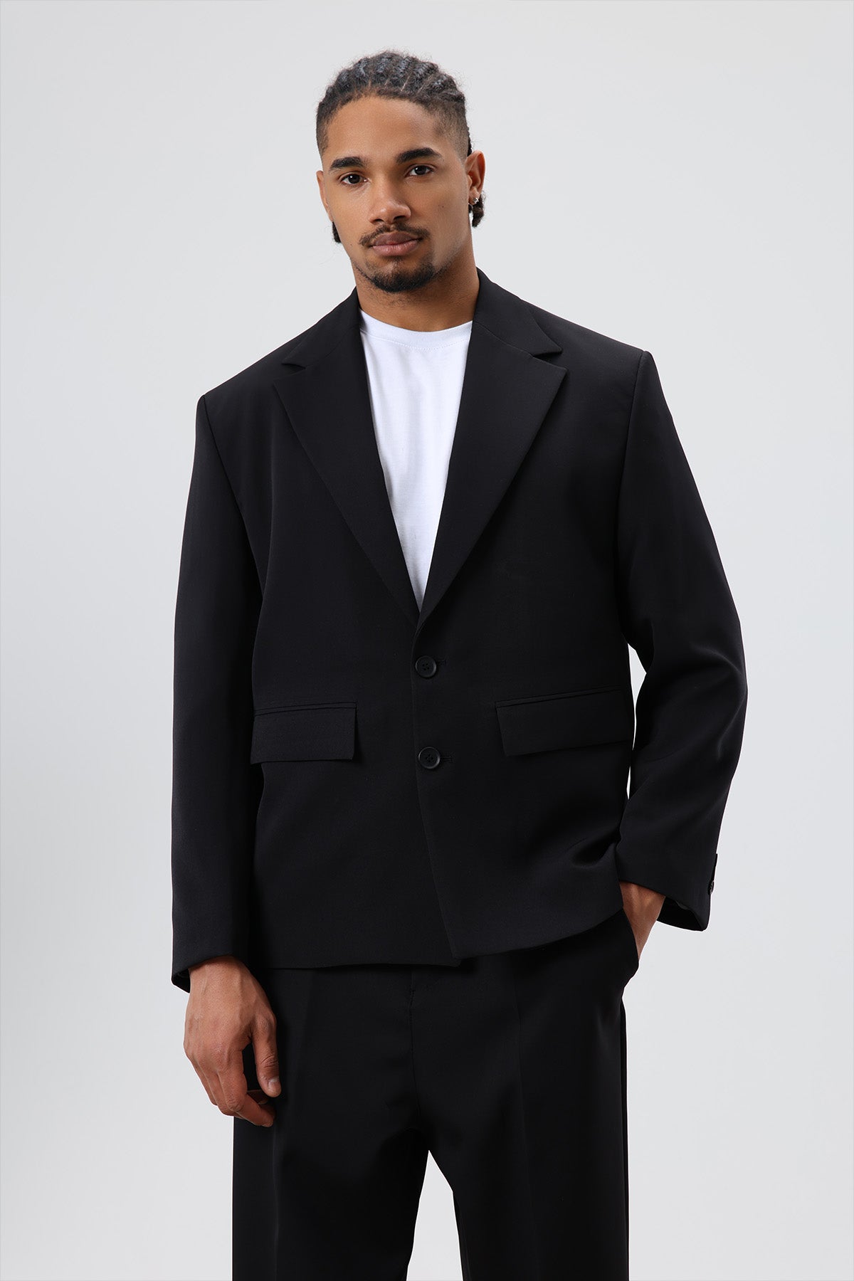 Oversize  Takım Elbise Siyah