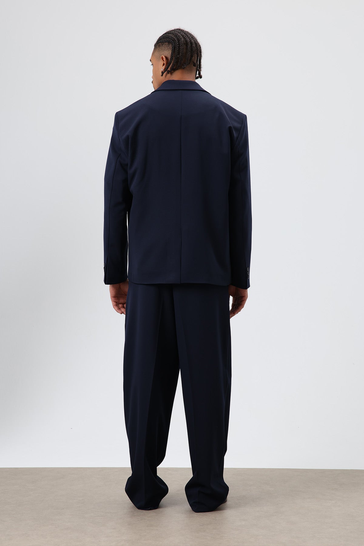 Oversize  Takım Elbise Lacivert