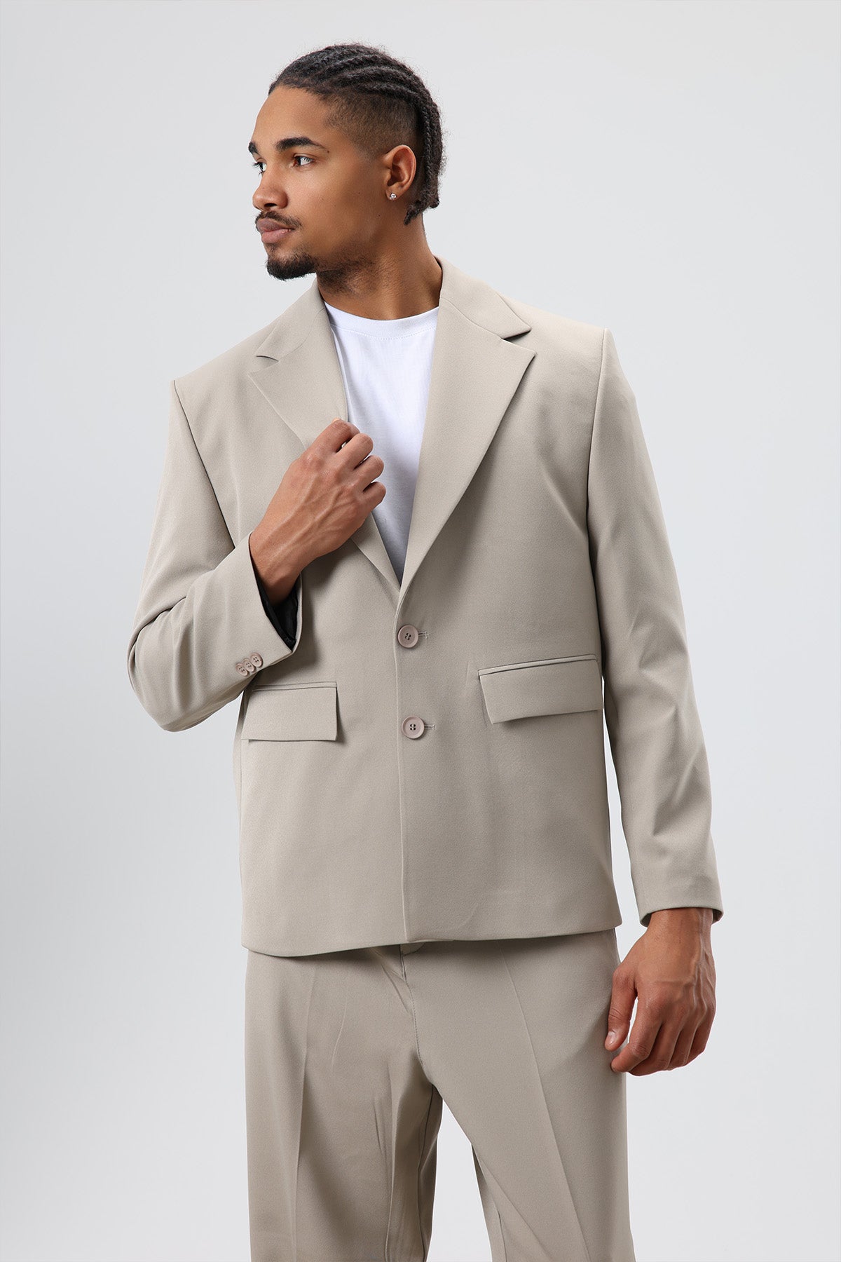 Oversize  Takım Elbise Vizon