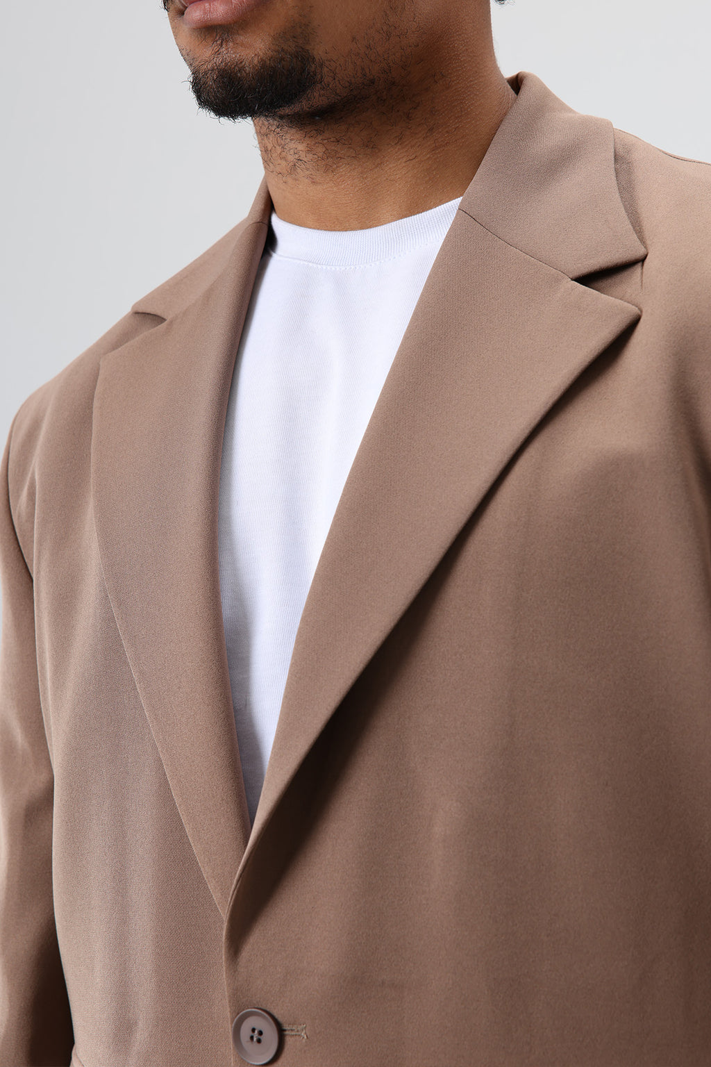 Oversize  Takım Elbise Kahve