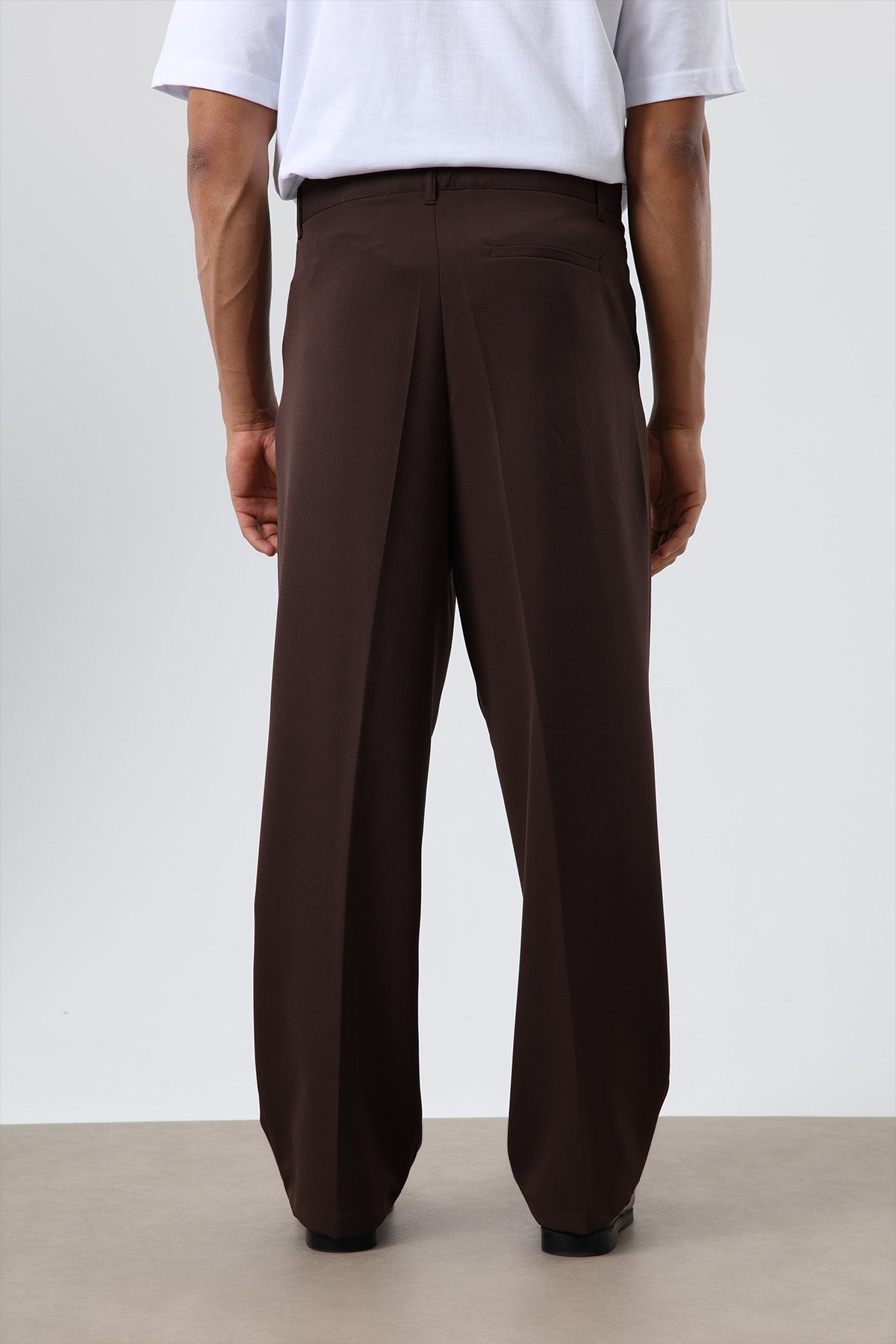 Oversize  Takım Elbise Koyu Kahve